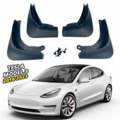 Бризковики для Tesla Model 3 2016-2023   Бризковики для Tesla Model 3 2016-2023